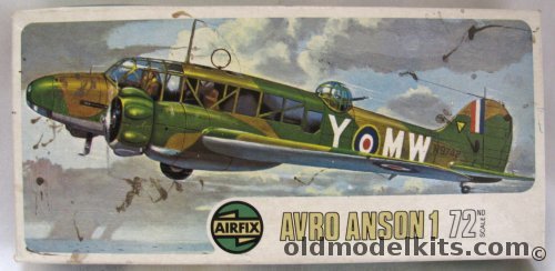 Airfix 1/72 Avro Anson, 02009-3 plastic model kit